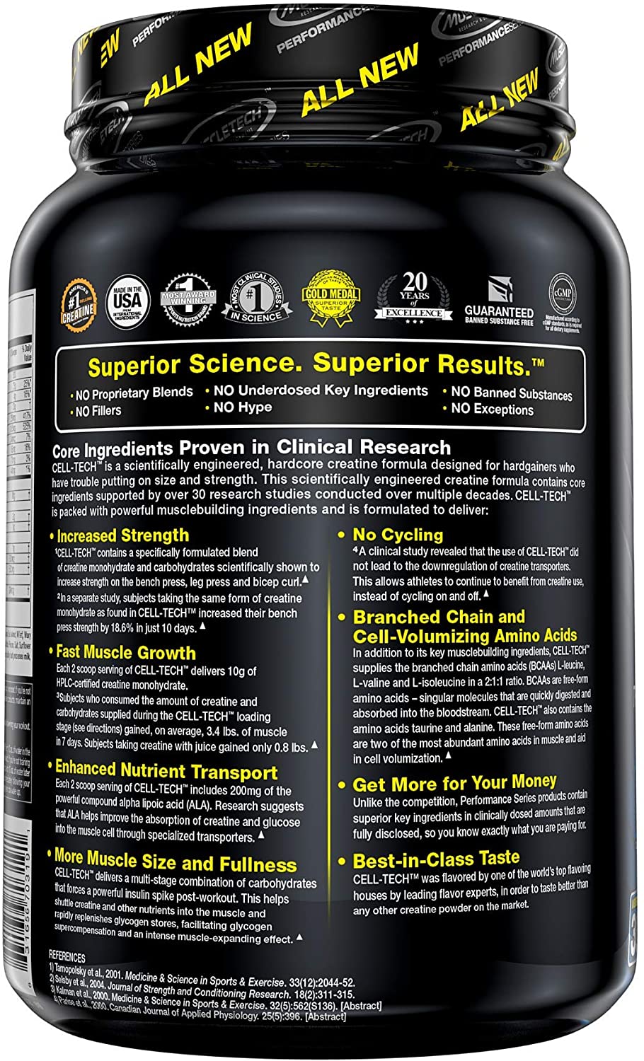 Muscletech Celltech-29Serv.-1.4KG-Orange