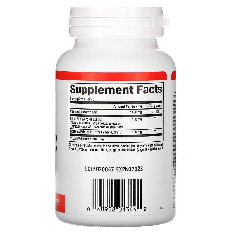 Natural Factors Vitamin C 1000-90Serv.-90Tabs.