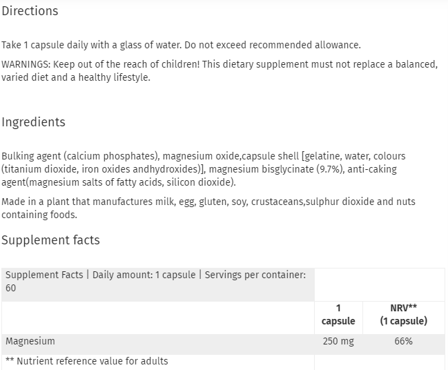 Biotech Usa Caffeine+Taurine-60Serv.-60Caps.