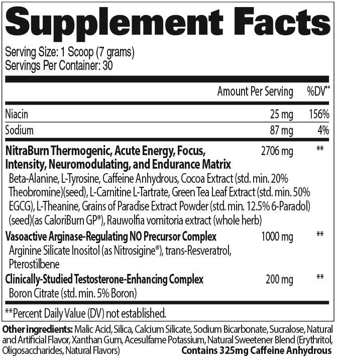 Gat Sport Nitraflex Burn-30Serv.-213G-Spicy Mango-Rita
