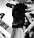 Max muscle gloves with wrist support-Black-M