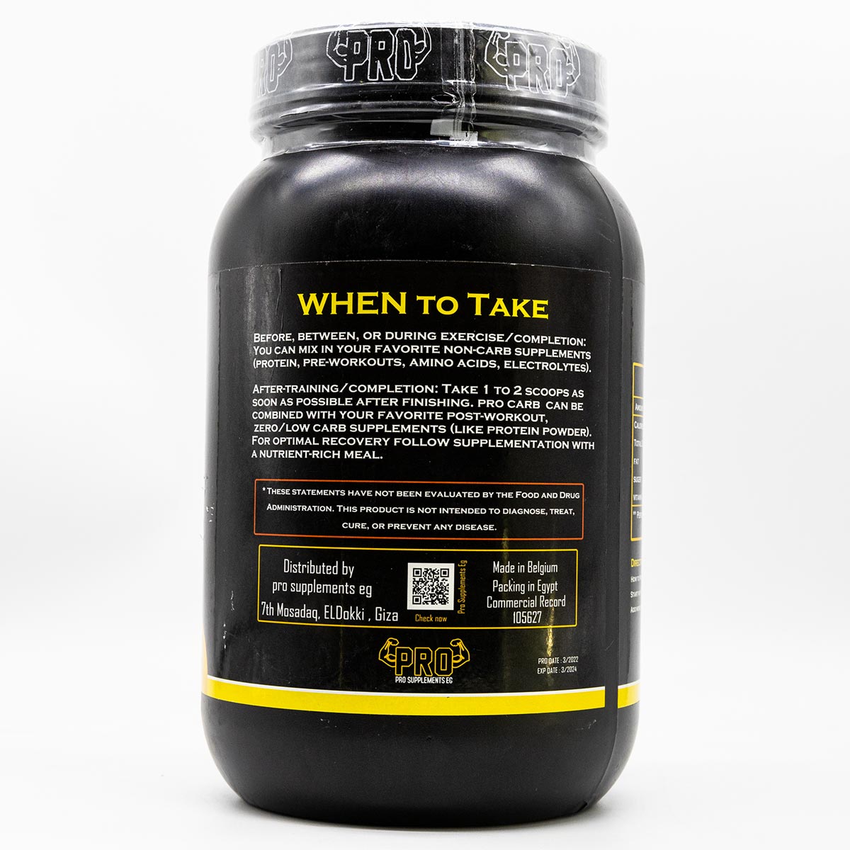 Pro Supplements Pro Fast Carb-30Serv.-1500G.-Watermelon