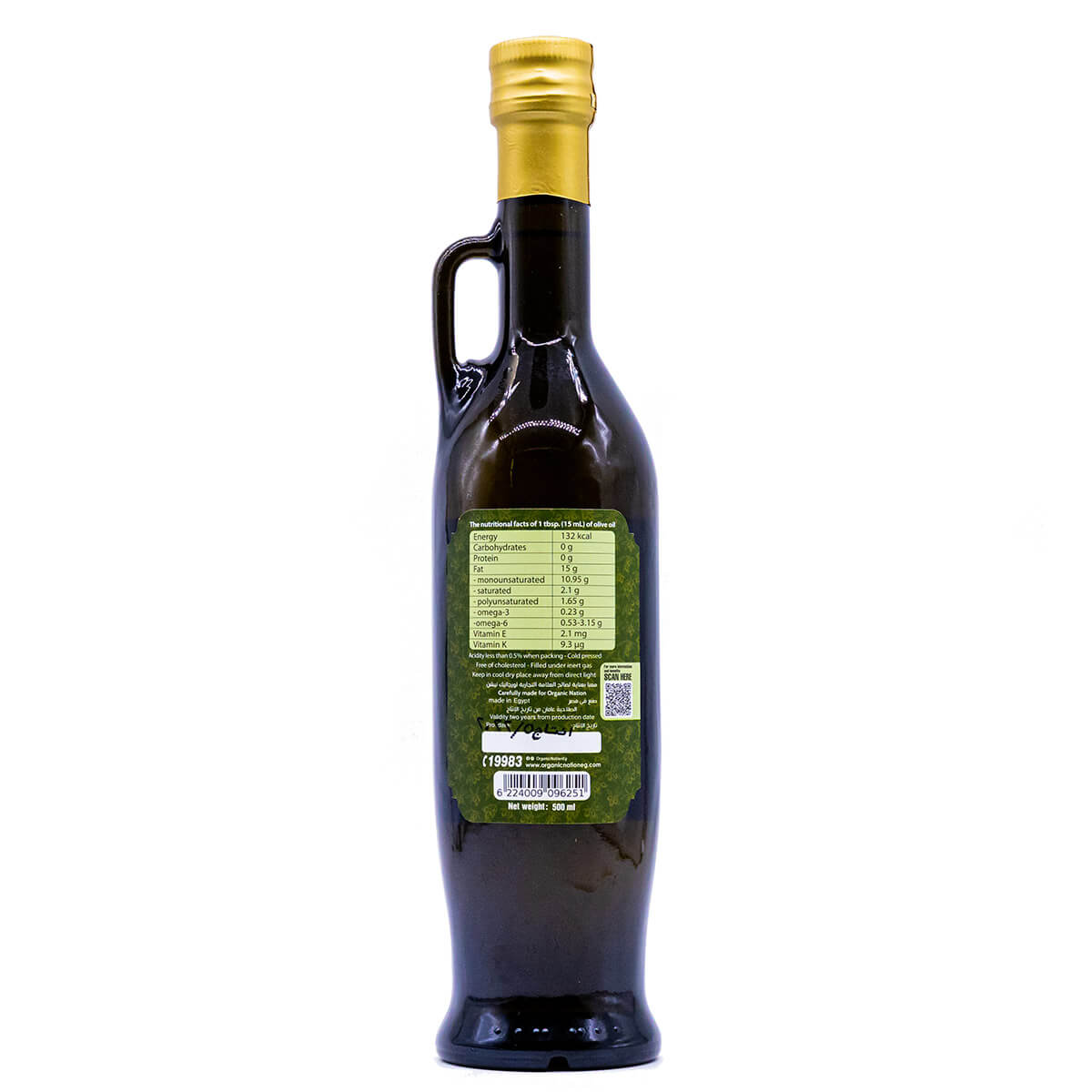 Organic Nation Gold Standard Olive Oil-500Ml