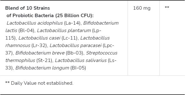 Now Foods Probiotic-10, 25Billion-50Serv.-50Veg Capsules