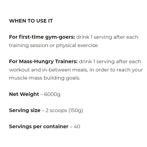 Dy Nutrition Metabolic Mass Gainer Lean Muscle Catalyst-40Serv.-6Kg.-Cookies&amp;Cream