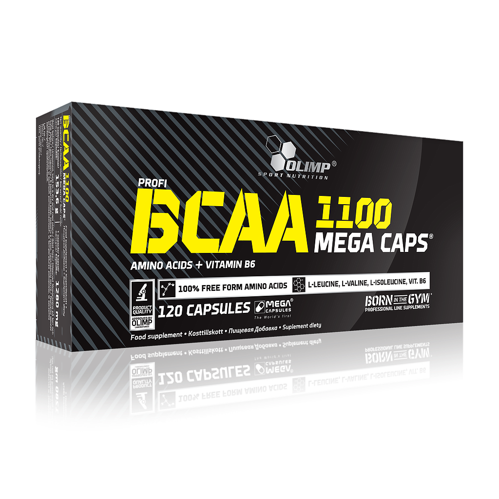 [5901330023330] Olimp Sport Nutrition BCAA 1100 Amino Acids+Vitamin B6-30Serv.-120Caps.