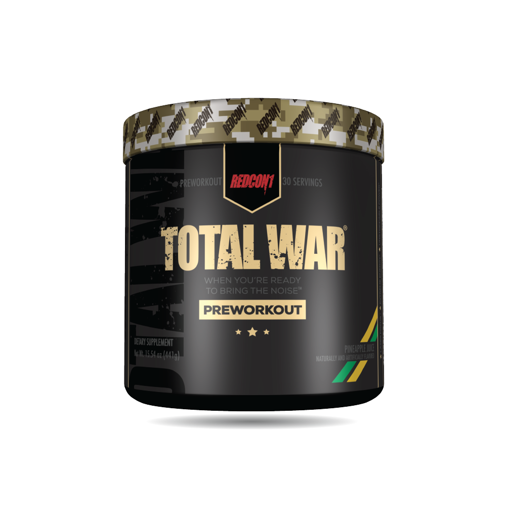 [850004759226] Redcon1 Total War Preworkout-30Serv.-441G-Pineapple Juice