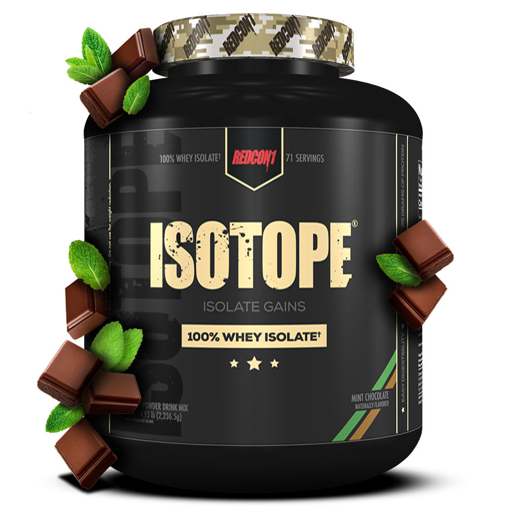 [810044570953] Redcon1 Isotope 100%Whey Isolate-71Serv.-2.229G.-Mint Chocolate