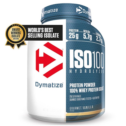 [705016353217] Dymatize ISO100-77Serv.-2.3KG-Gourmet Vanilla