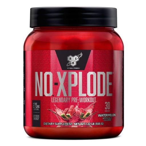 [834266001583] Bsn No-Xplode Legendary Pre-workout-30Serv.-555G-Watermelon