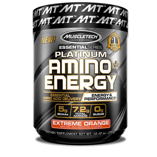 [631656712988] Muscletech Amino+Energy-30Serv.-295G-Extreme Orange