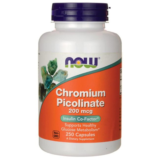 Now food chromium Picolinate 200 mcg