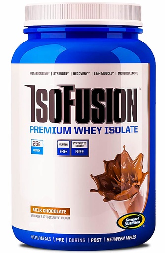 [6224009363155] Gaspari Nutrition IsoFusion-59Serv.-1814G-Chocolate