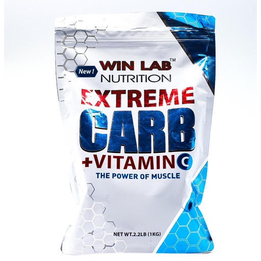 [0102200200171] Win Lab Extreme Carb+VitaminC-33Serv.-1KG-Lemon