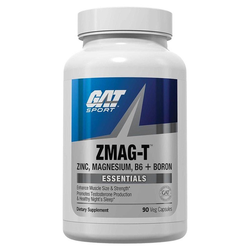 [859613220004] Gat Sport Zmag-t Zinc,Magnesium,B6+Boron-30Serv.-90Caps.