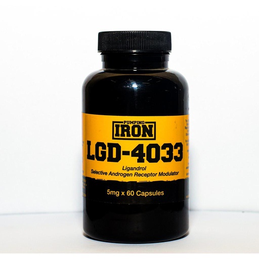 [5060641720601] Pumping Iron LGD-4033 (Ligandrol)-5mg-60Caps.