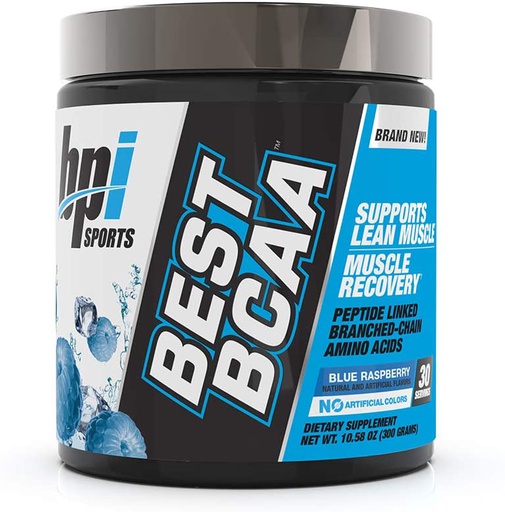 [851780006320] Bpi Sports Best Bcaa-30Serv.-300G-Blue Raspberry