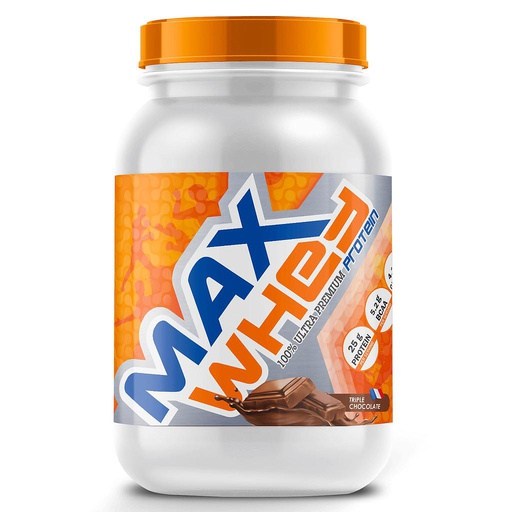 [6224009096121] Max Muscle Max Whey-30Serv.-1050G-French Triple Chocolate