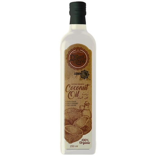 [6224009096046] Organic Nation Coconut Oil-250Ml