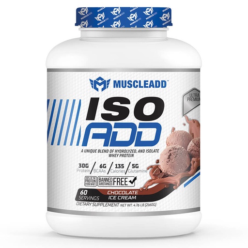 [6224009363520] Muscle Add Iso Add-60Serv.-2160G.-Chocolate Ice Cream