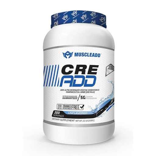 [6224009363704] Muscle Add Cre Add-200Serv.-1000G-Unflavored