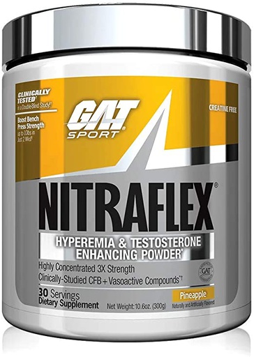 [859613649072] Gat Sport Nitraflex-30Serv.-300G-Pineapple