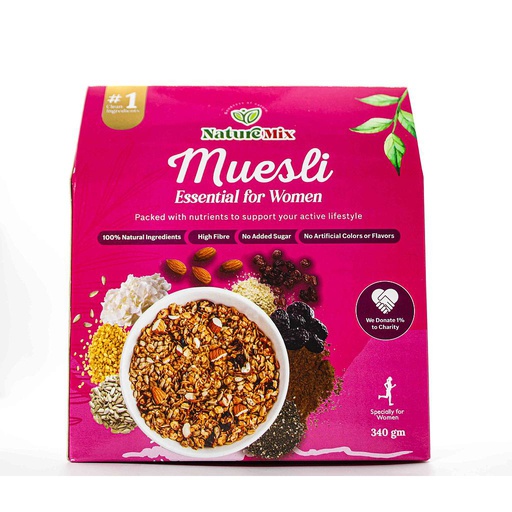 [745178159364] Nature Mix Muesli Essential For Women-10Serv.-340G