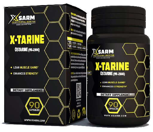 [1258669633581] Xsarm professional booster X-tarine ostarine(mk-2866)-90Serv.-90Caps.