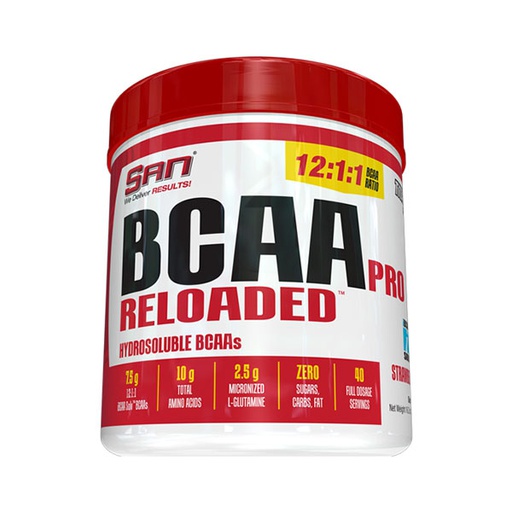 [672898420347] San Bcaa 12:1:1 Pro Reloaded-40Serv-458G-Strawberry Kiwi