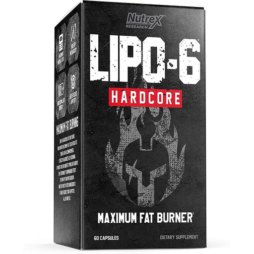 [850005755654] Nutrex Research Lipo-6 Hardcore-60Serv.-60Caps.