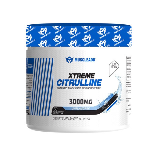 [6223007820080] Muscle Add Xtreme Citrulline-3000mg-30Serv-90g