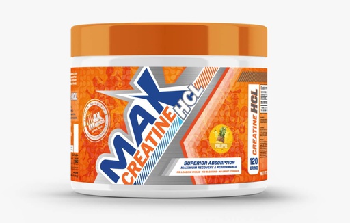 [6222023701366] Max Muscle Creatine Hcl-120Serv.-270G-Pineapple