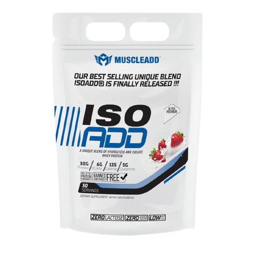 [6223007820028] Muscle Add Iso Add-30Serv.-1080G.Strawberry Ice Cream