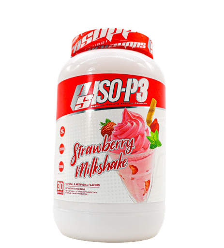 [6224009363957] Pro Supps Ps Iso-P3-30serv.-930G-Strawberry Milkshake