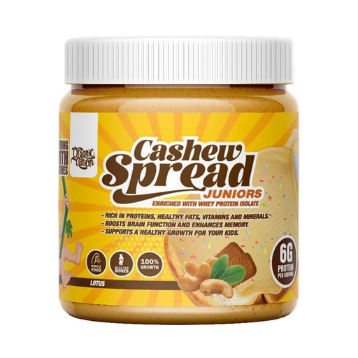 [6222023701502] Organic Nation Cashew Spread Junior With Rainbow Sprinkles-275G.-Louts