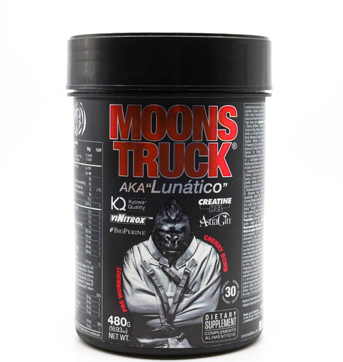 [8436551610757] Zoomad Labs Moons Truck Preworkout-30Serv.-480G.-Cherry Bomb