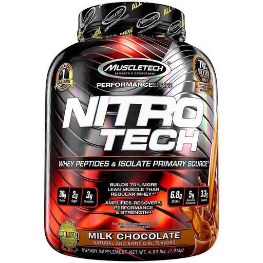 [631656703283] Muscletech NitroTech-41Serv.-1.80Kg-Milk Chocolate