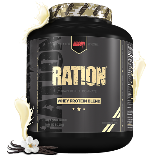 [850004759578] Redcon1 Ration Whey Protein Blend-65Serv.-2.054G.-Vanilla