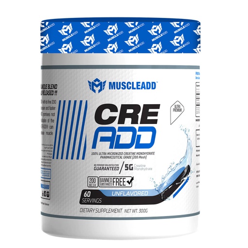 [6223007821407] Muscle Add Cre Add-60Serv.-300G.-Unflavored