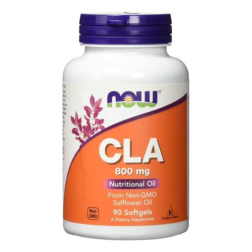 [733739017277] Now Foods CLA 800Mg-30Serv.-90Softgels