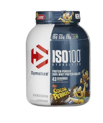 [705016353422] Dymatize ISO100-43Serv.-1.4KG.-Cocoa Pebbles