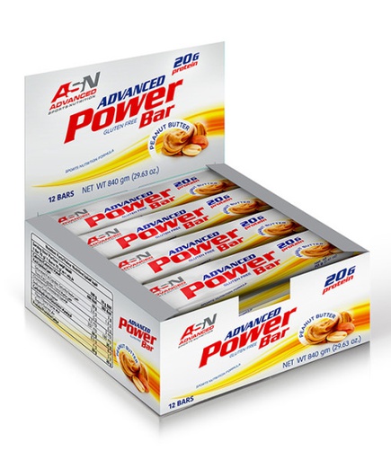 [6224000649012] ASN Advanced Sports Power Bar-Peanut Butter